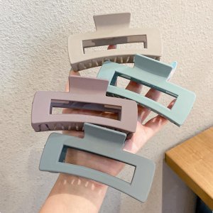 Kẹp tóc cỡ lớn kiểu dáng đơn giản phong cách Hàn Quốc trẻ trung